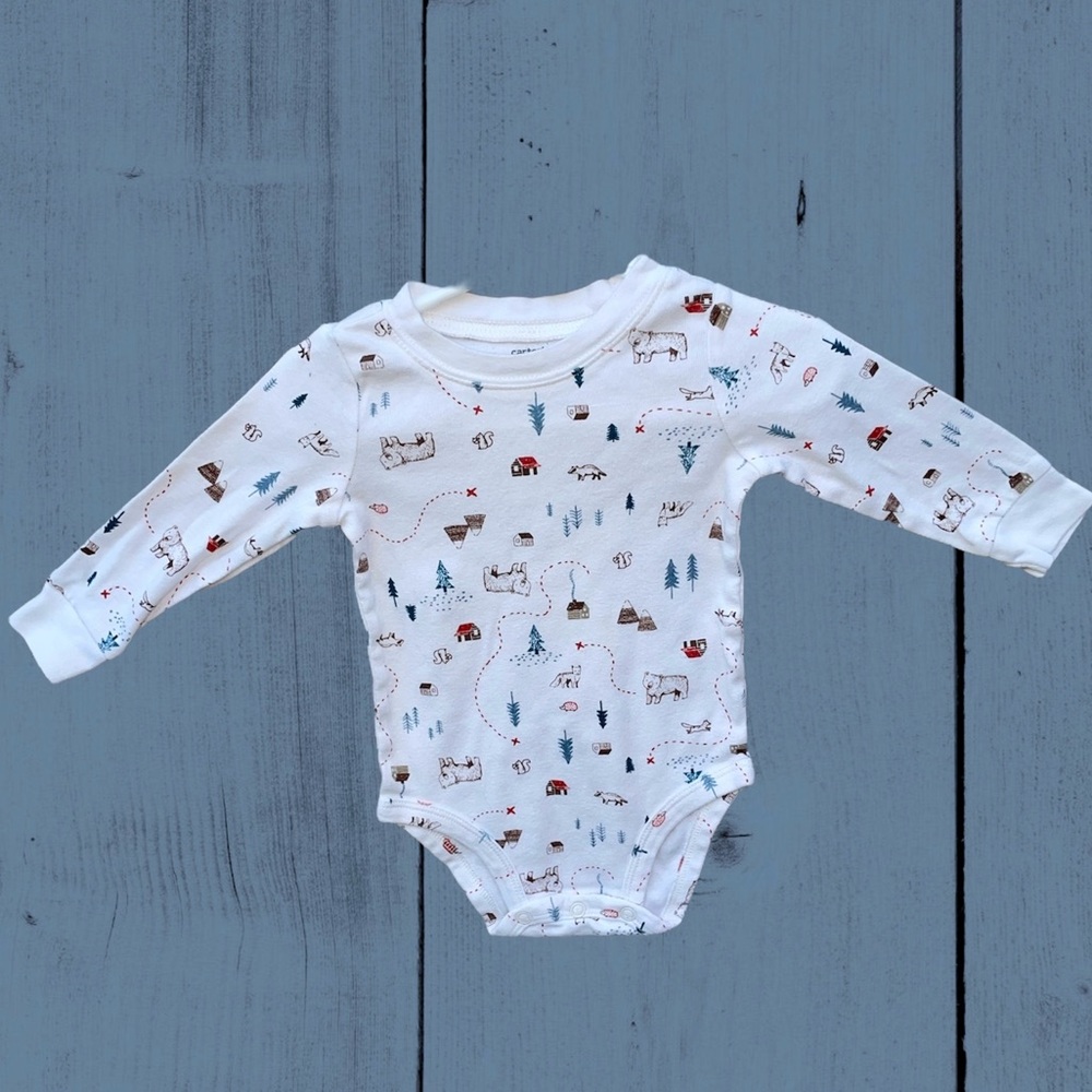 **2 for $20**Carter’s 9 month long sleeve onesie